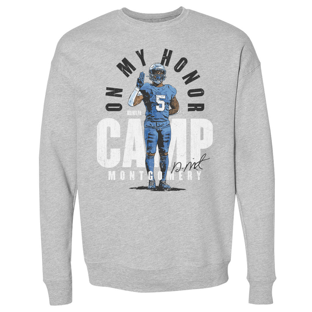 David Montgomery Men&#39;s Crewneck Sweatshirt | 500 LEVEL