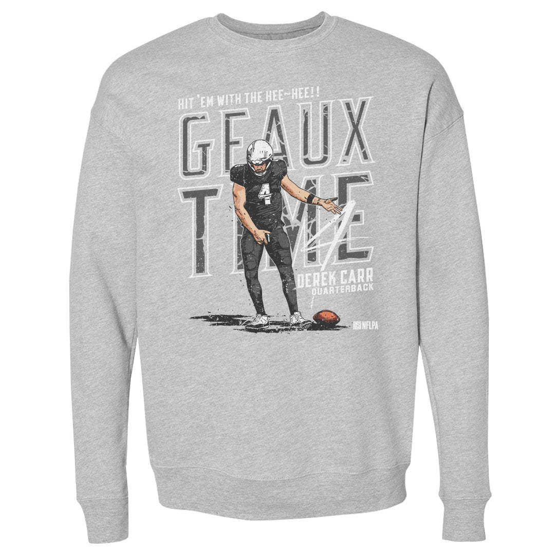 Derek Carr Men&#39;s Crewneck Sweatshirt | 500 LEVEL