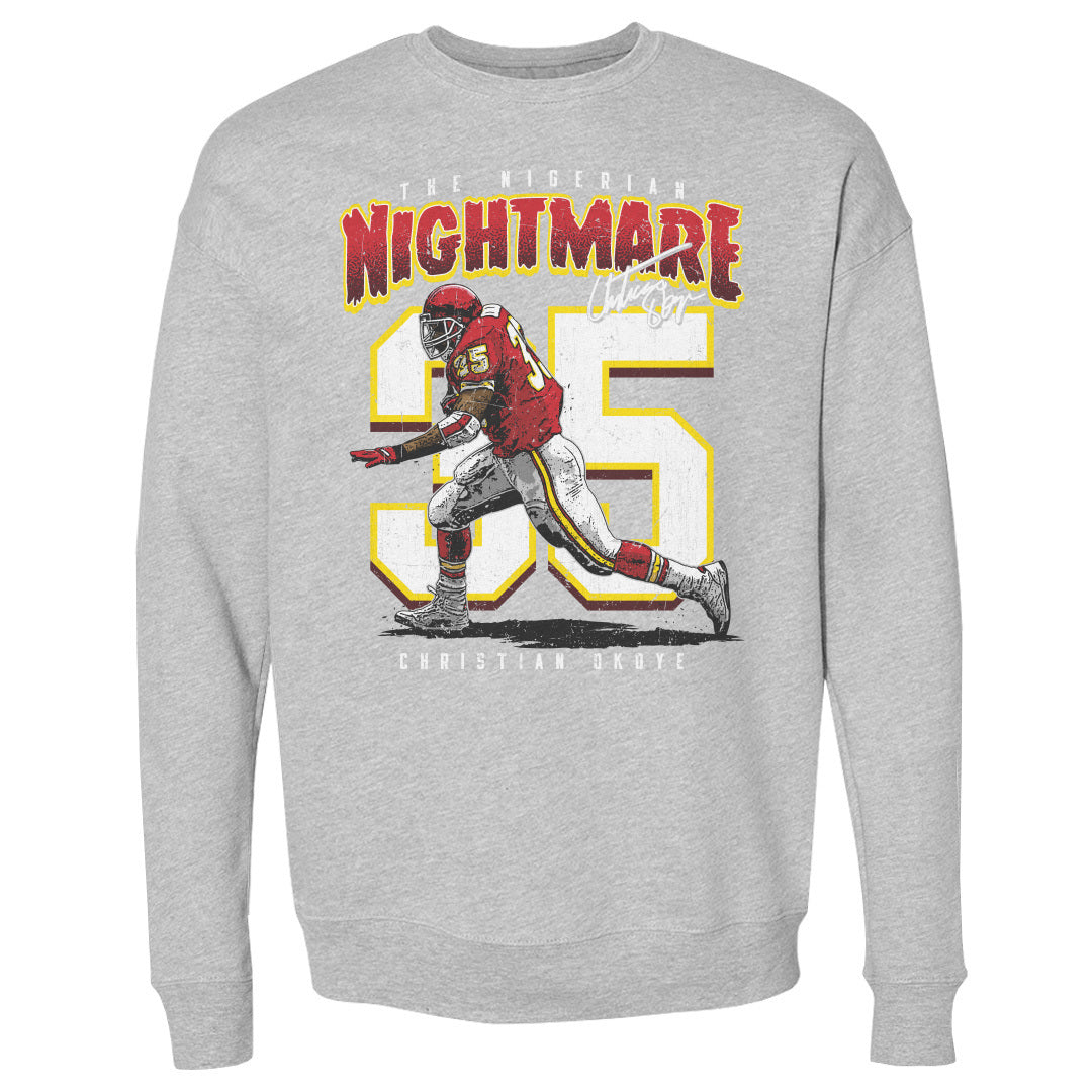 Christian Okoye Men&#39;s Crewneck Sweatshirt | 500 LEVEL