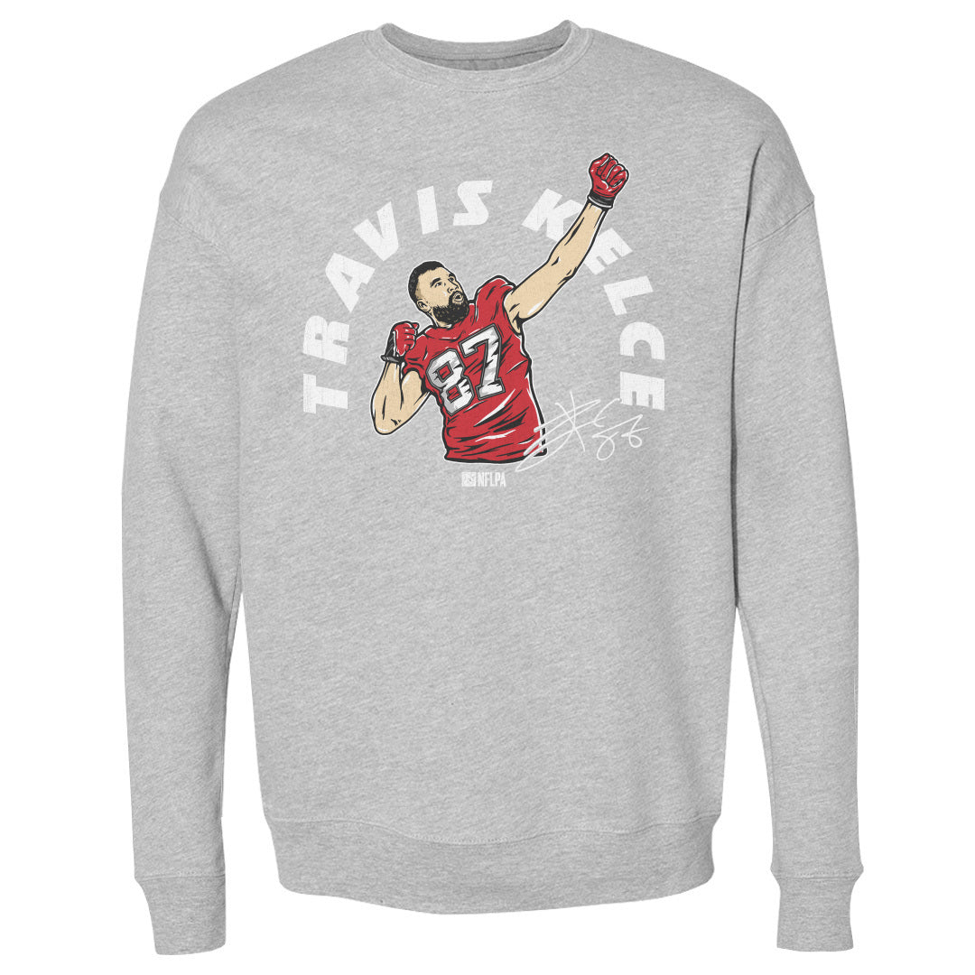 Travis Kelce Men&#39;s Crewneck Sweatshirt | 500 LEVEL