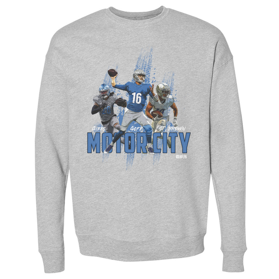 Detroit Men&#39;s Crewneck Sweatshirt | 500 LEVEL