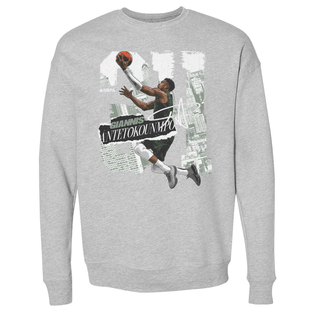 Giannis Antetokounmpo Men&#39;s Crewneck Sweatshirt | 500 LEVEL