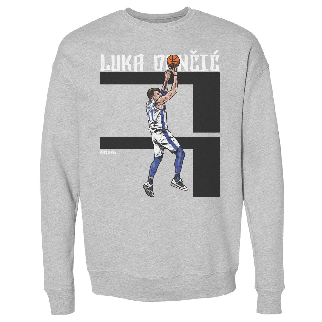 Luka Doncic Men&#39;s Crewneck Sweatshirt | 500 LEVEL