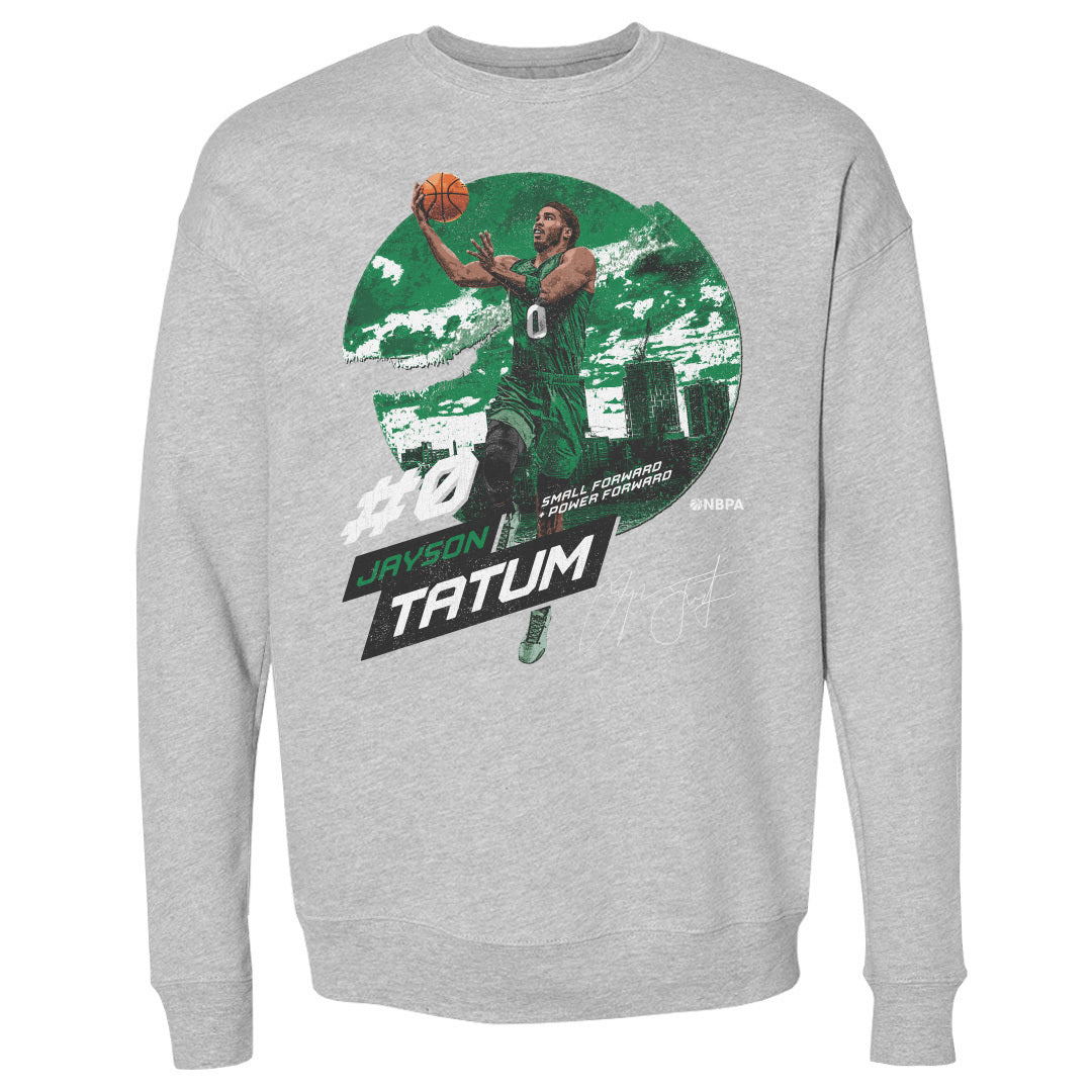 Jayson Tatum Men&#39;s Crewneck Sweatshirt | 500 LEVEL