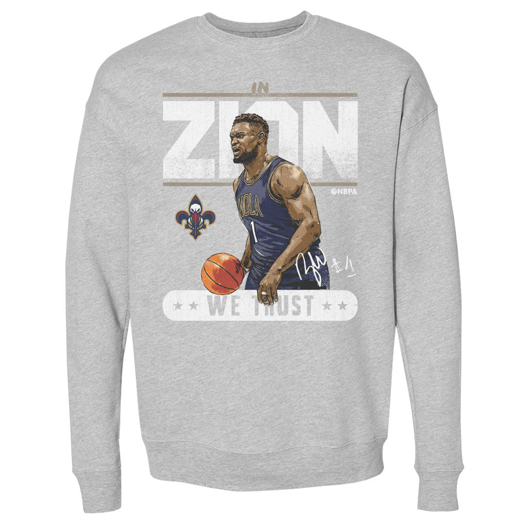 Zion Williamson Men&#39;s Crewneck Sweatshirt | 500 LEVEL