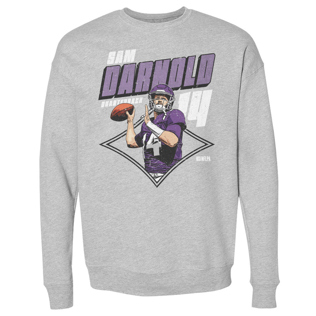 Sam Darnold Men&#39;s Crewneck Sweatshirt | 500 LEVEL