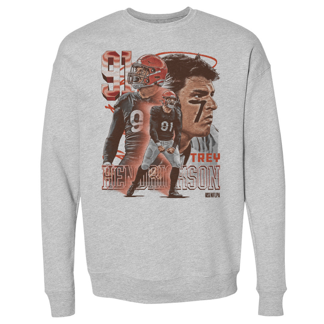 Trey Hendrickson Men&#39;s Crewneck Sweatshirt | 500 LEVEL