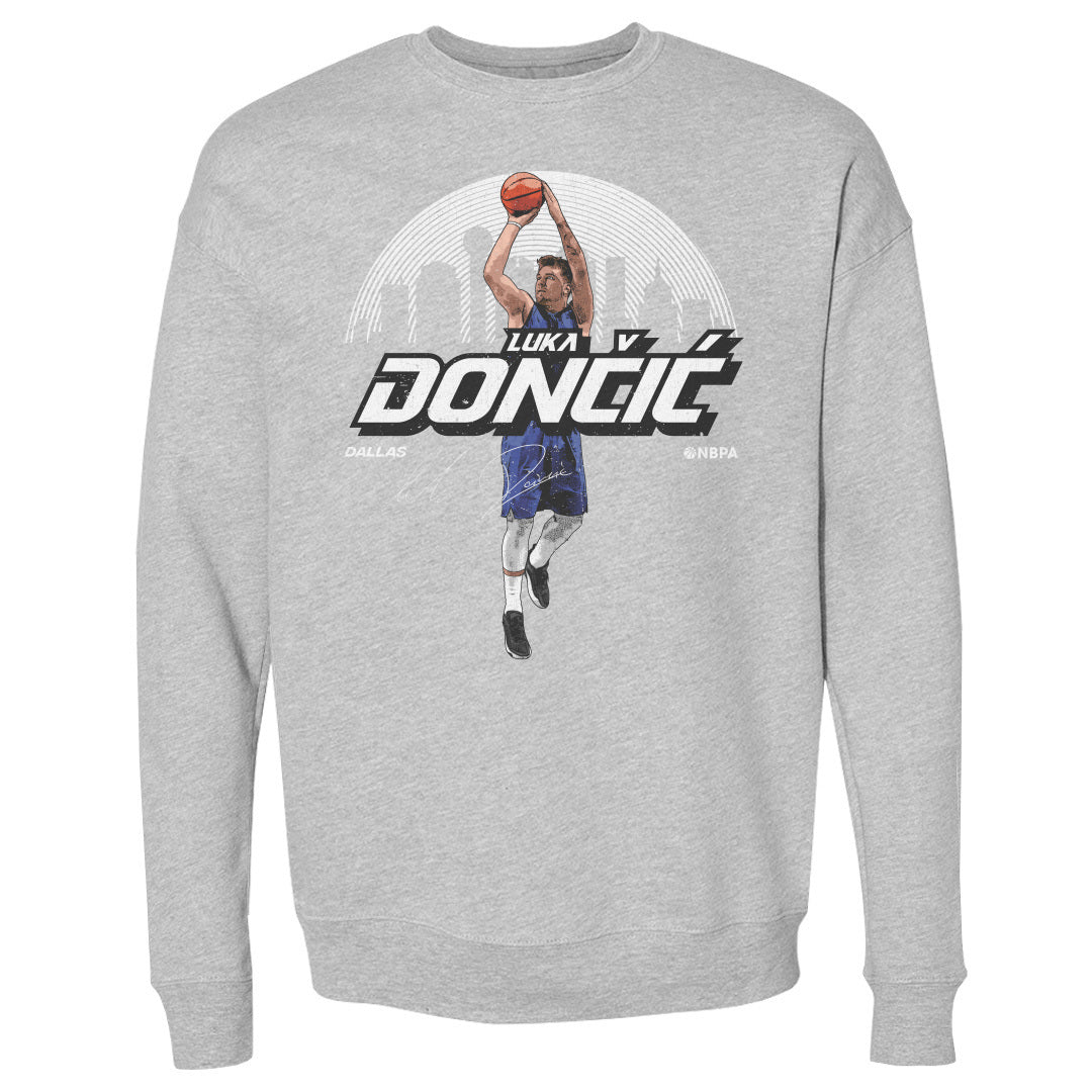 Luka Doncic Men&#39;s Crewneck Sweatshirt | 500 LEVEL