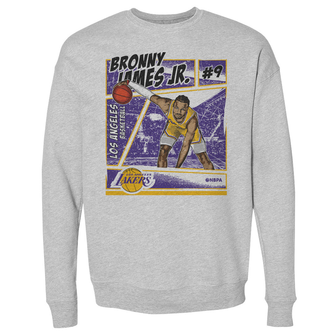 Bronny James Jr. Men&#39;s Crewneck Sweatshirt | 500 LEVEL