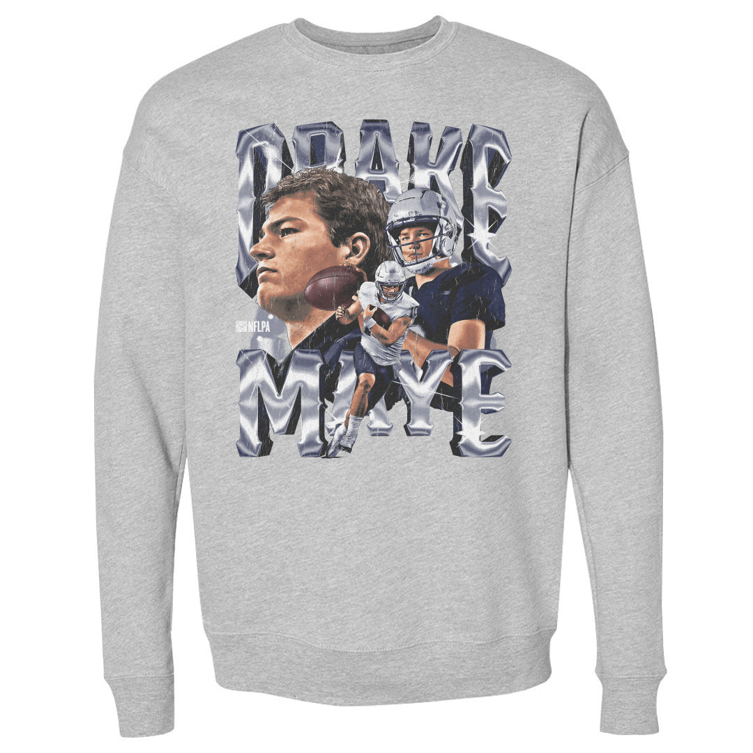 Drake Maye Men&#39;s Crewneck Sweatshirt | 500 LEVEL