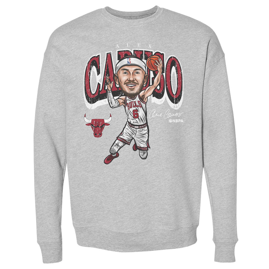 Alex Caruso Men&#39;s Crewneck Sweatshirt | 500 LEVEL