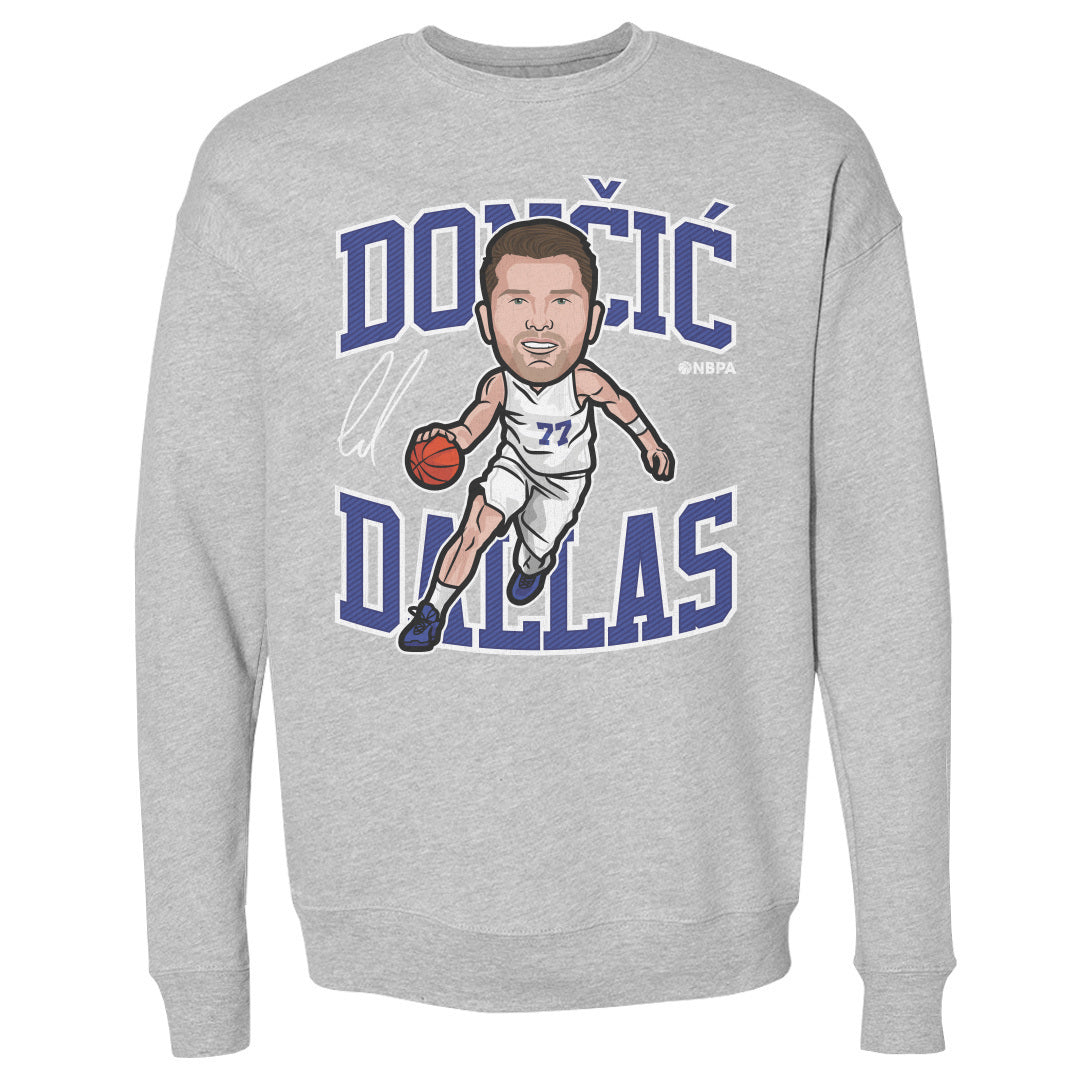 Luka Doncic Men&#39;s Crewneck Sweatshirt | 500 LEVEL