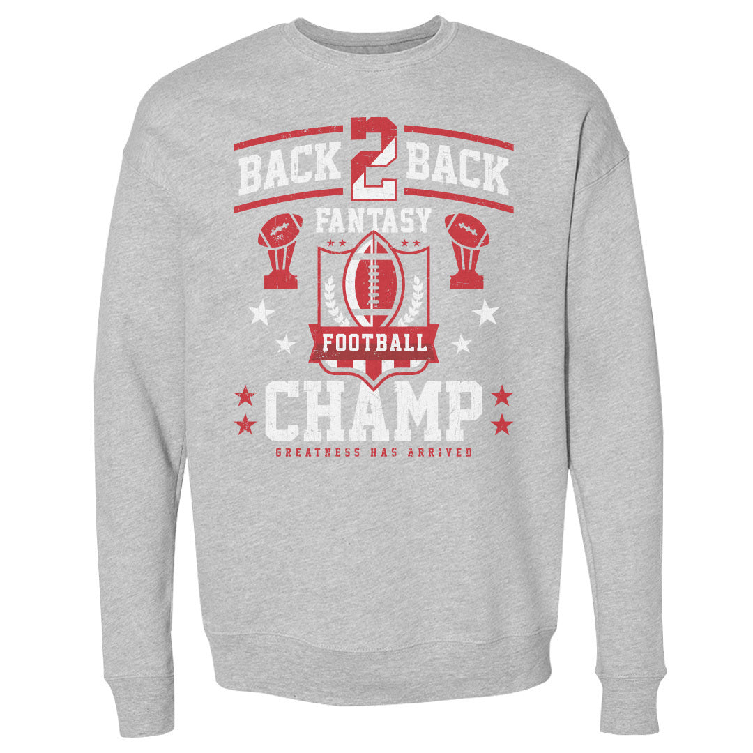 Fantasy Football Men&#39;s Crewneck Sweatshirt | 500 LEVEL