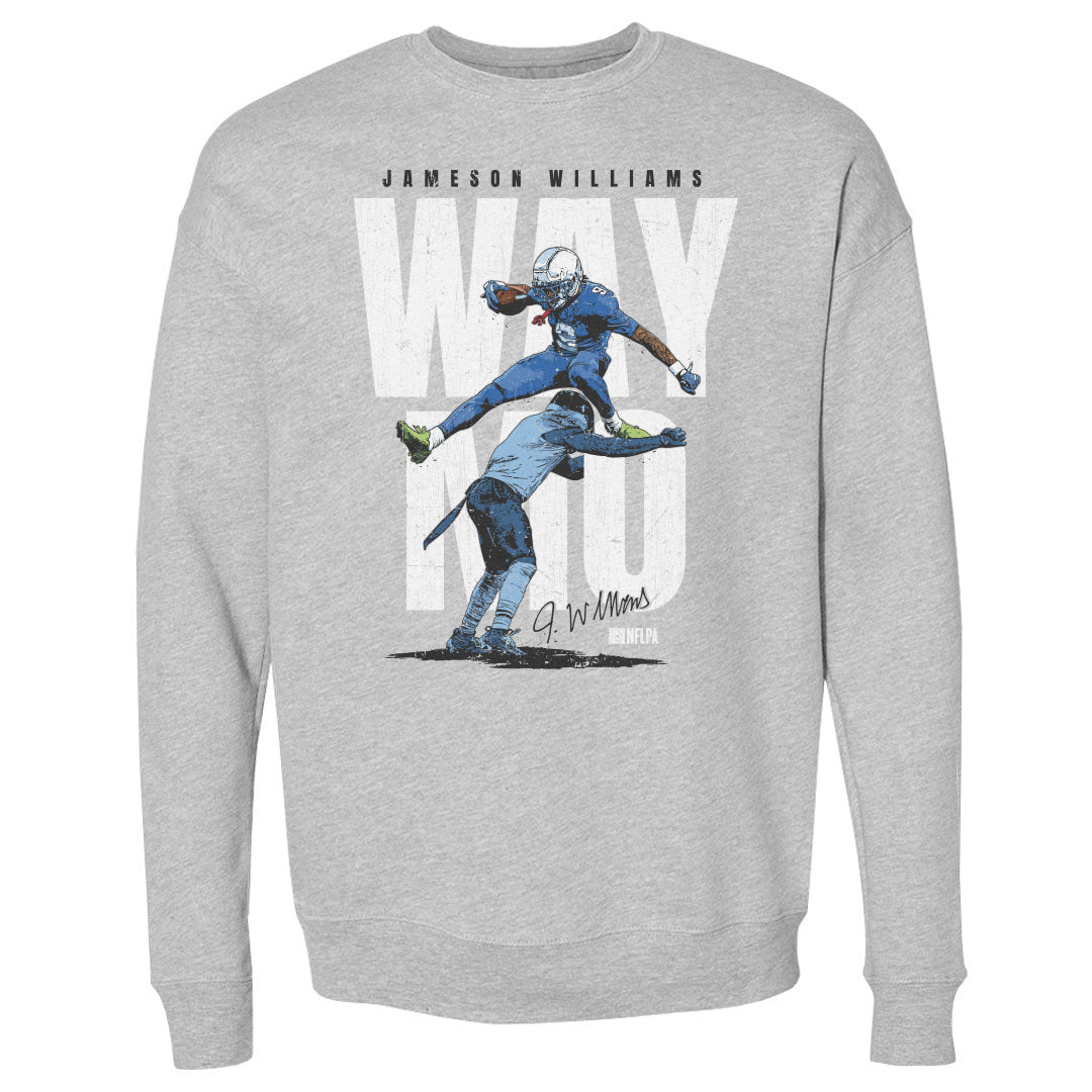 Jameson Williams Men&#39;s Crewneck Sweatshirt | 500 LEVEL