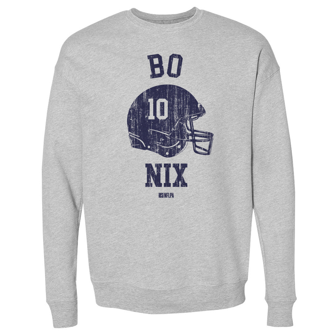 Bo Nix Men&#39;s Crewneck Sweatshirt | 500 LEVEL