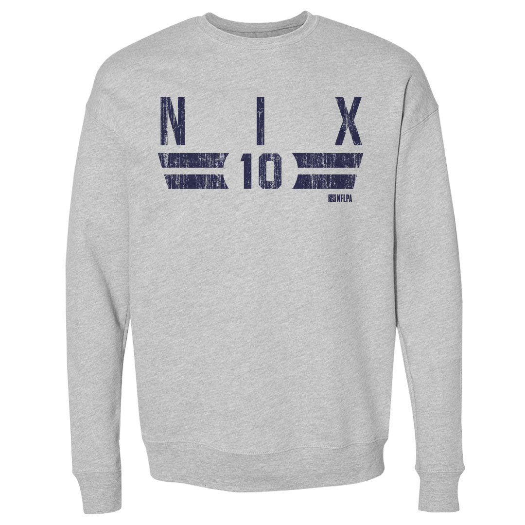 Bo Nix Men&#39;s Crewneck Sweatshirt | 500 LEVEL