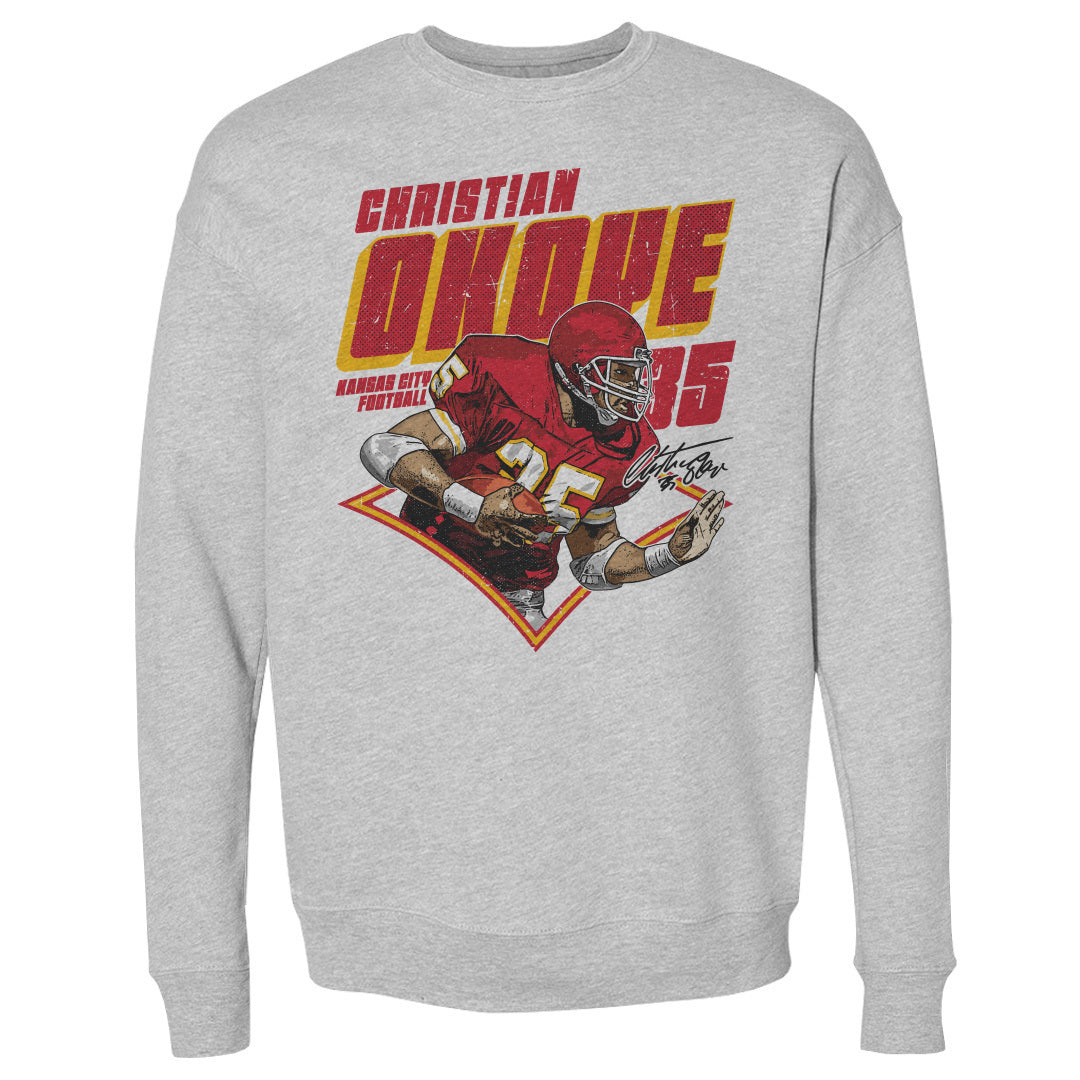 Christian Okoye Men&#39;s Crewneck Sweatshirt | 500 LEVEL