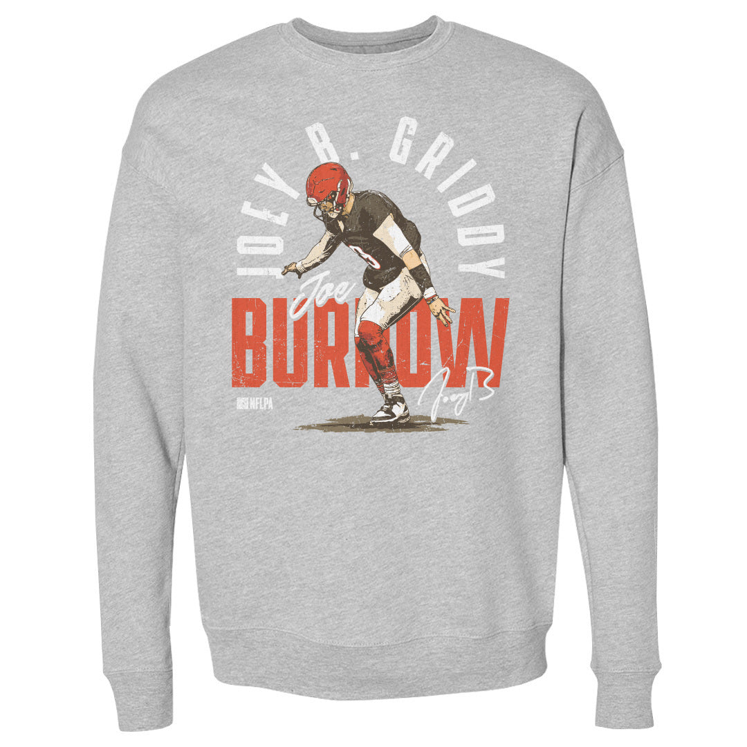 Joe Burrow Men&#39;s Crewneck Sweatshirt | 500 LEVEL