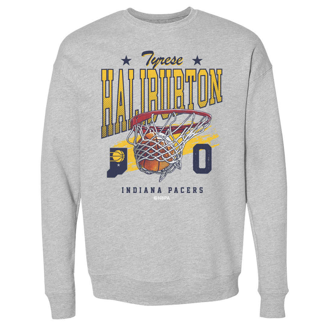 Tyrese Haliburton Men&#39;s Crewneck Sweatshirt | 500 LEVEL