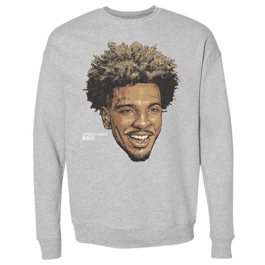 Jayden Daniels Men&#39;s Crewneck Sweatshirt | 500 LEVEL