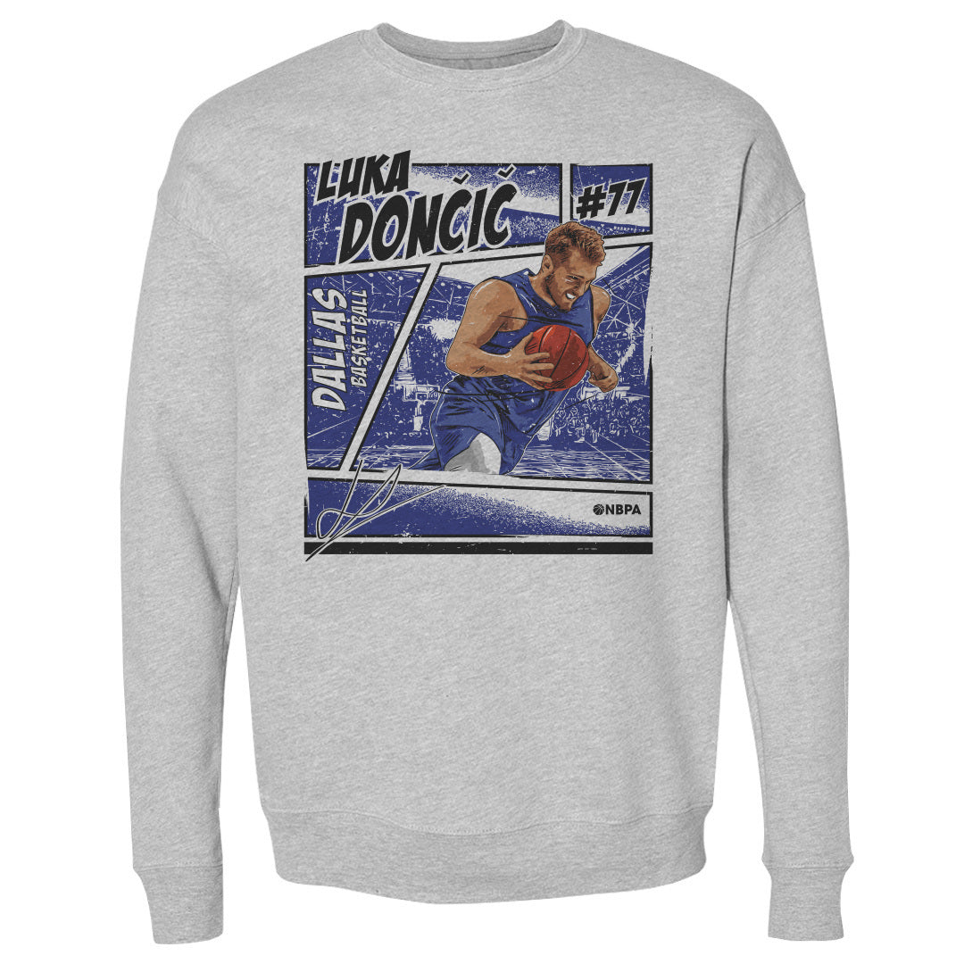 Luka Doncic Men&#39;s Crewneck Sweatshirt | 500 LEVEL