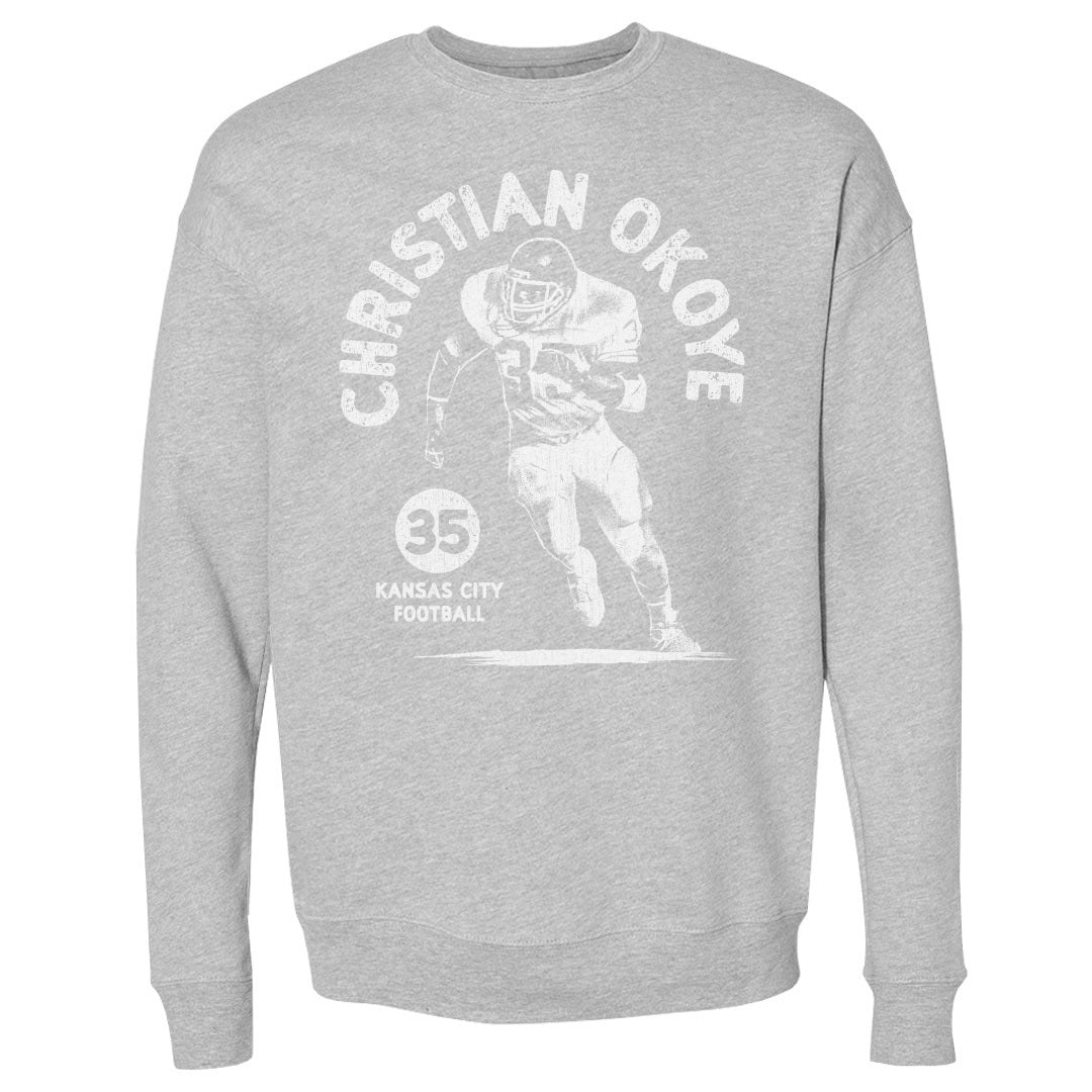 Christian Okoye Men&#39;s Crewneck Sweatshirt | 500 LEVEL