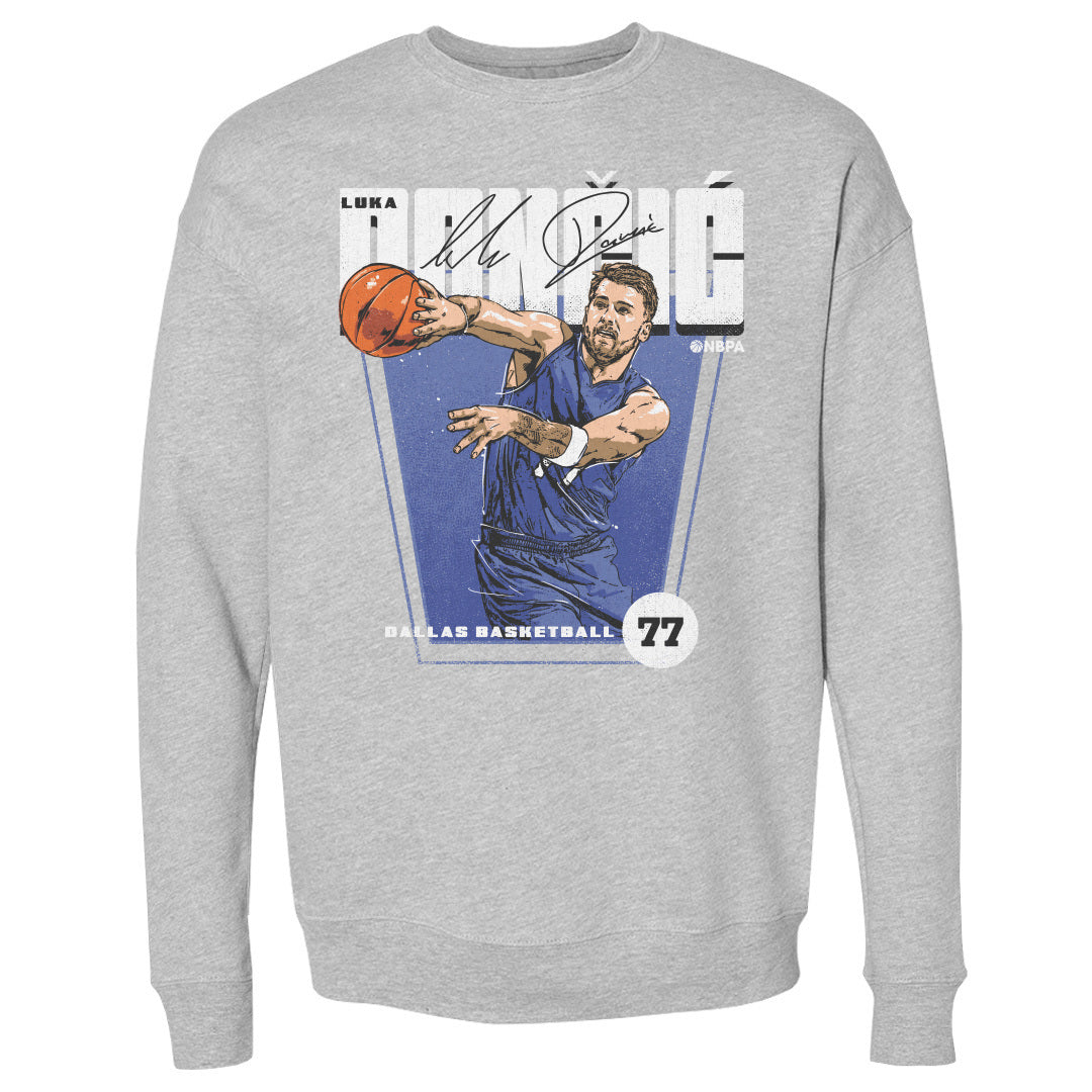 Luka Doncic Men&#39;s Crewneck Sweatshirt | 500 LEVEL