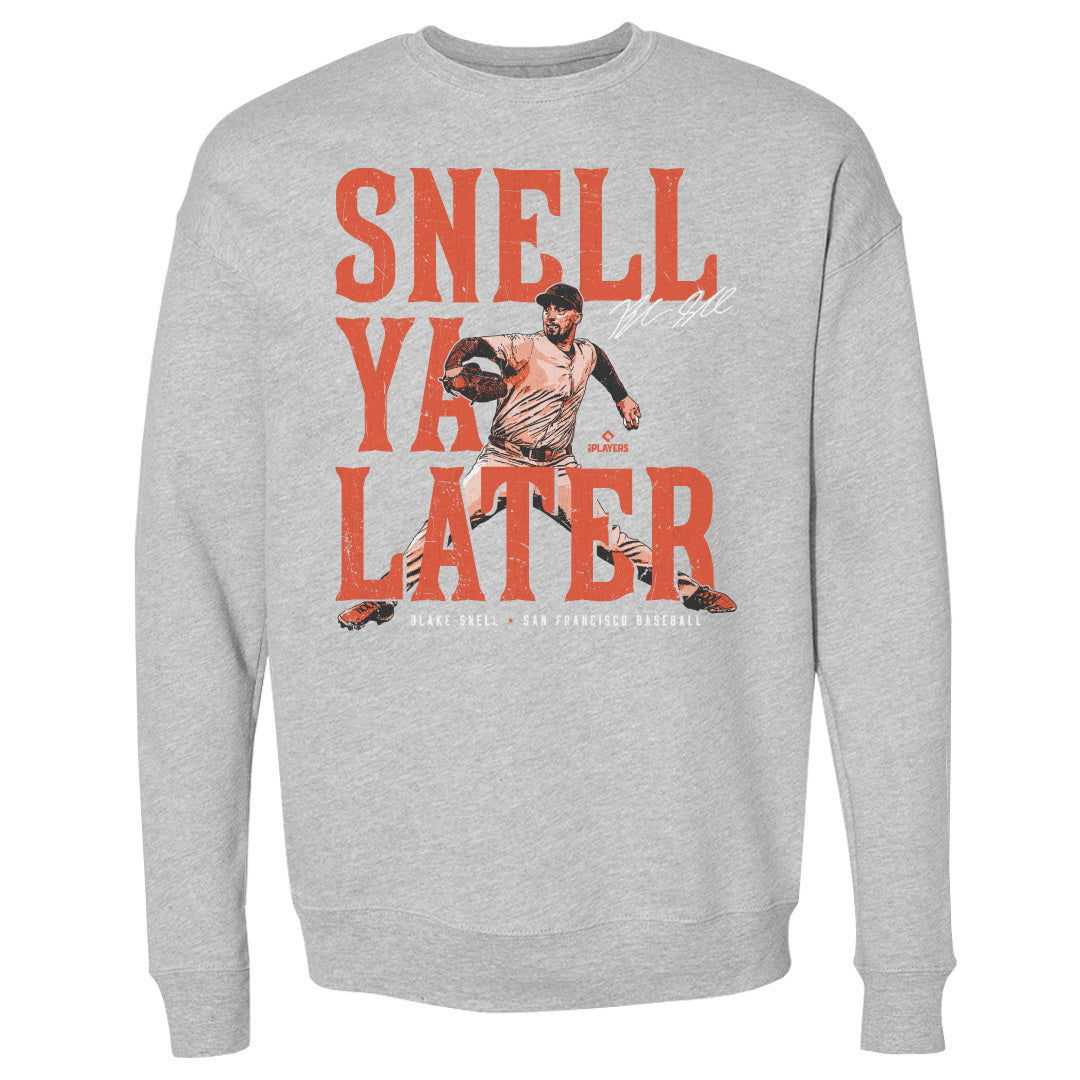 Blake Snell Men&#39;s Crewneck Sweatshirt | 500 LEVEL