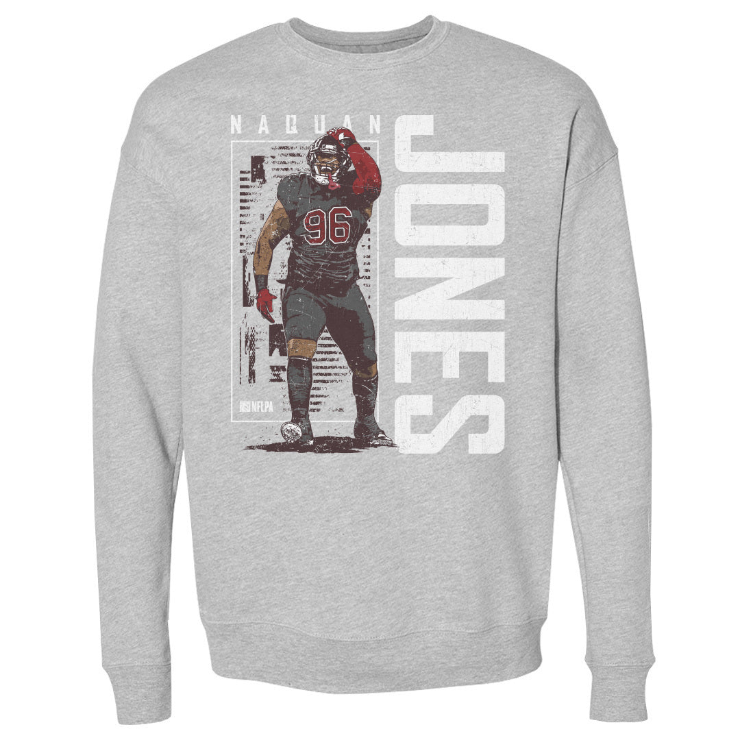 Naquan Jones Men&#39;s Crewneck Sweatshirt | 500 LEVEL