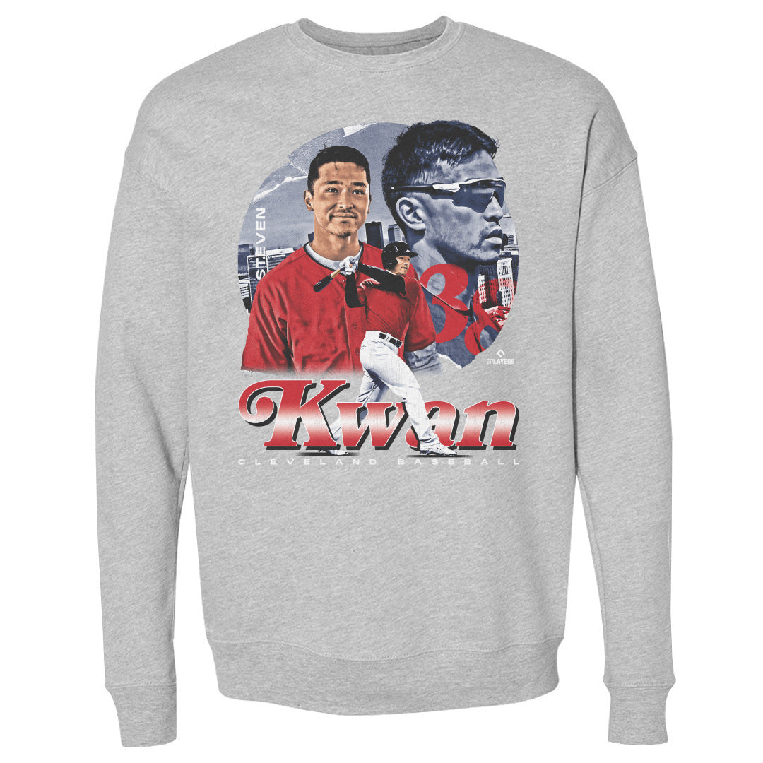 Steven Kwan Men&#39;s Crewneck Sweatshirt | 500 LEVEL