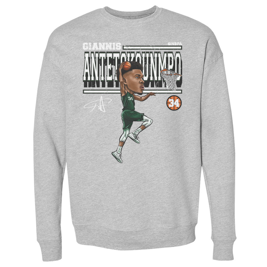 Giannis Antetokounmpo Men&#39;s Crewneck Sweatshirt | 500 LEVEL