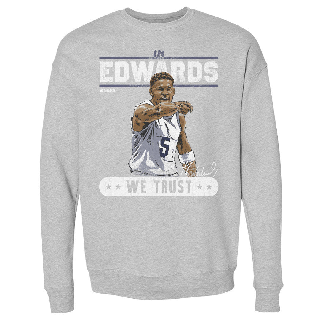 Anthony Edwards Men&#39;s Crewneck Sweatshirt | 500 LEVEL