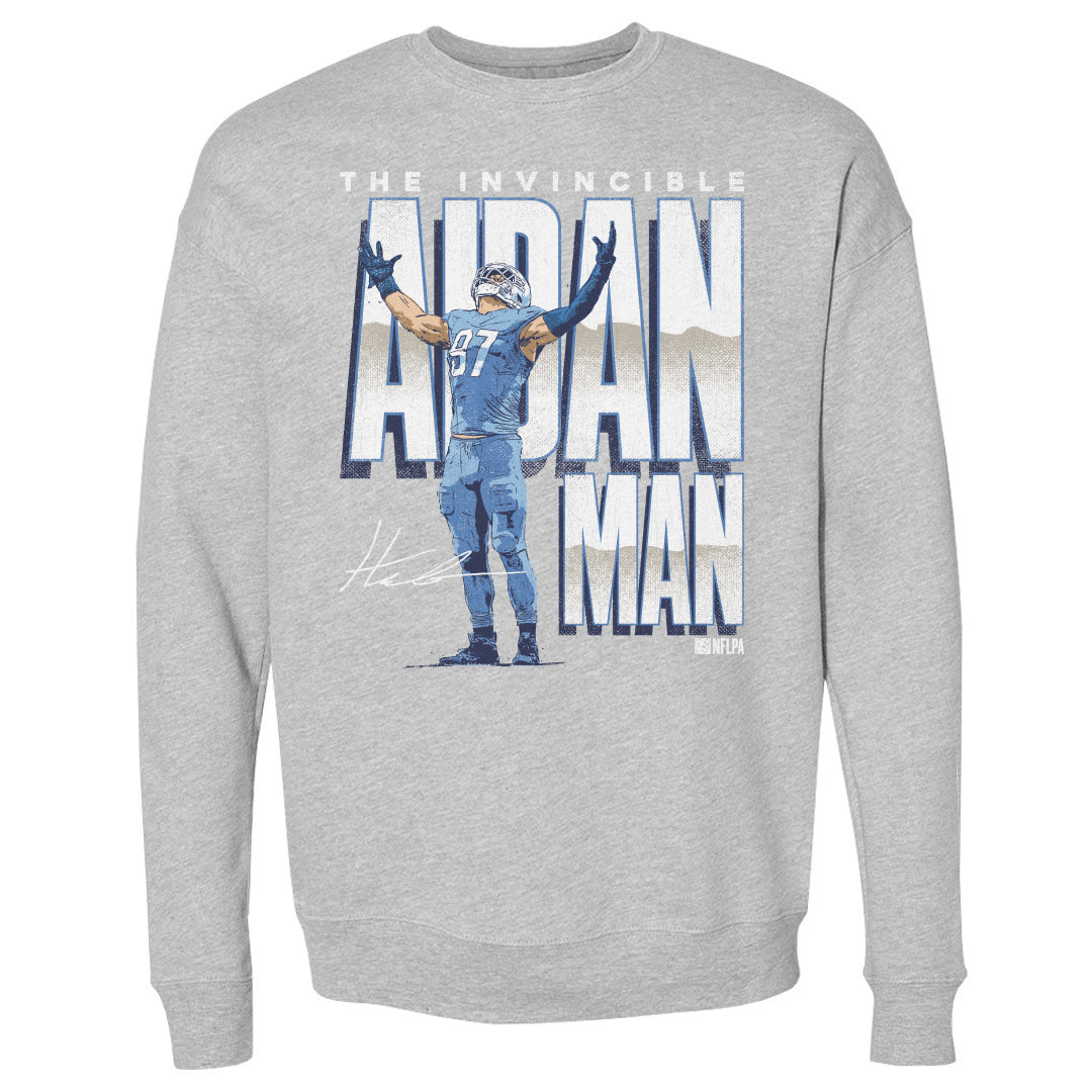 Aidan Hutchinson Men&#39;s Crewneck Sweatshirt | 500 LEVEL