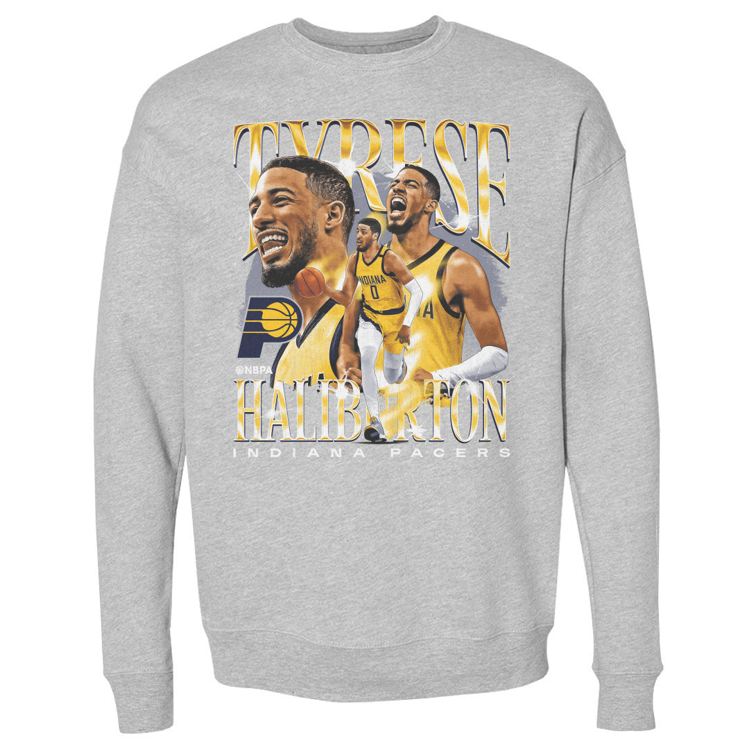 Tyrese Haliburton Men&#39;s Crewneck Sweatshirt | 500 LEVEL