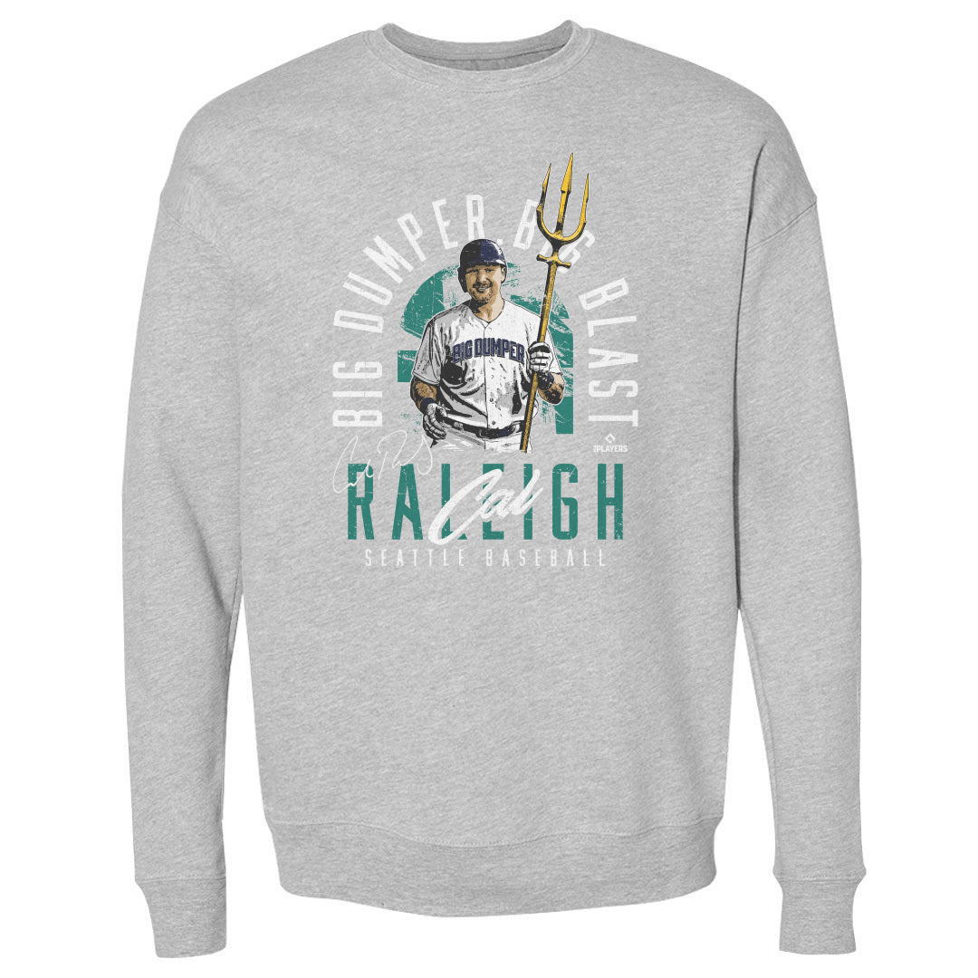 Cal Raleigh Men&#39;s Crewneck Sweatshirt | 500 LEVEL