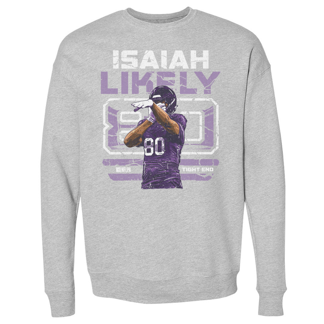 Isaiah Likely Men&#39;s Crewneck Sweatshirt | 500 LEVEL