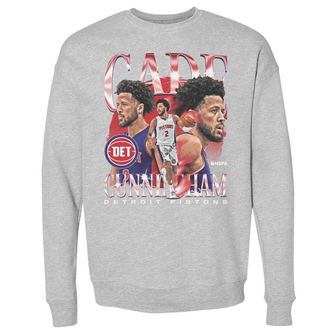 Cade Cunningham Men&#39;s Crewneck Sweatshirt | 500 LEVEL