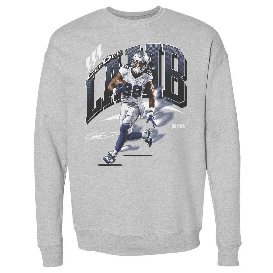 CeeDee Lamb Men&#39;s Crewneck Sweatshirt | 500 LEVEL