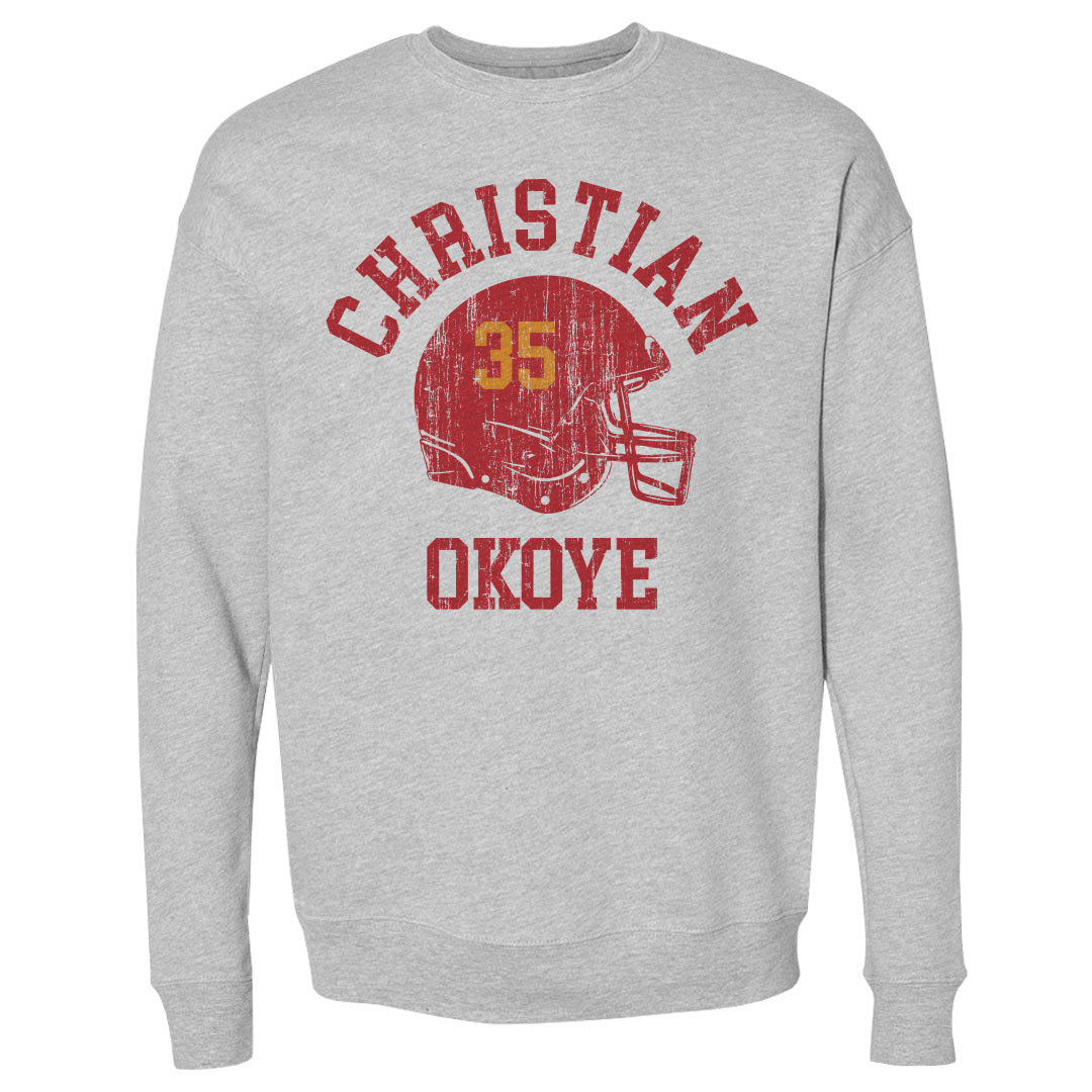 Christian Okoye Men&#39;s Crewneck Sweatshirt | 500 LEVEL