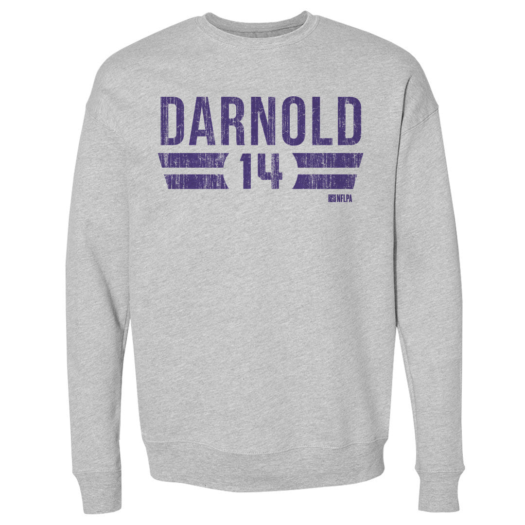 Sam Darnold Men&#39;s Crewneck Sweatshirt | 500 LEVEL