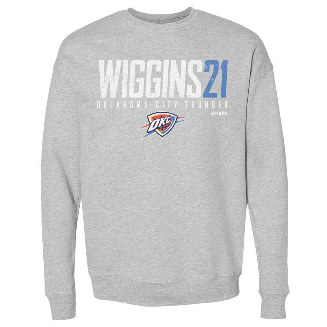 Aaron Wiggins Men&#39;s Crewneck Sweatshirt | 500 LEVEL