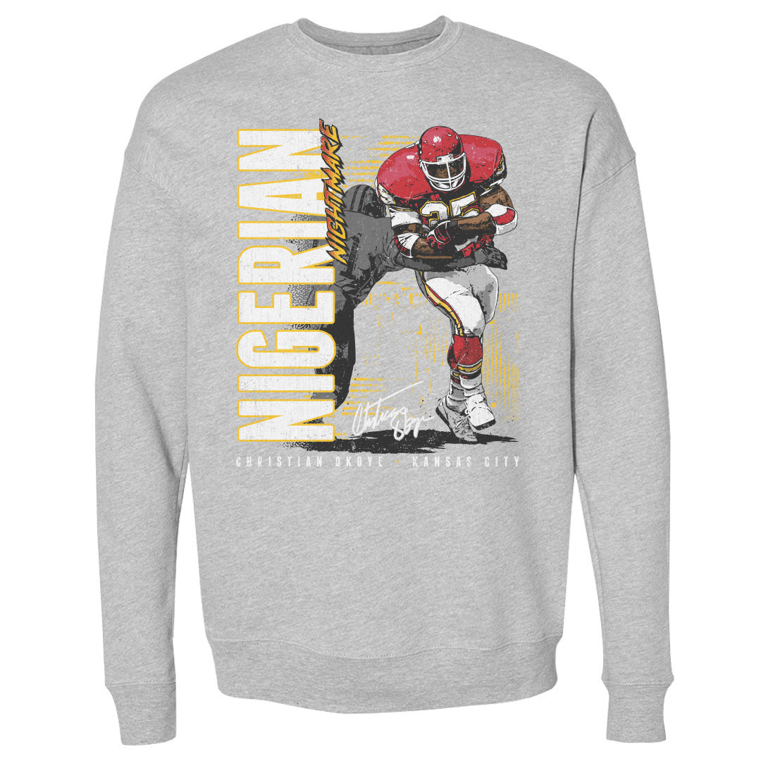 Christian Okoye Men&#39;s Crewneck Sweatshirt | 500 LEVEL