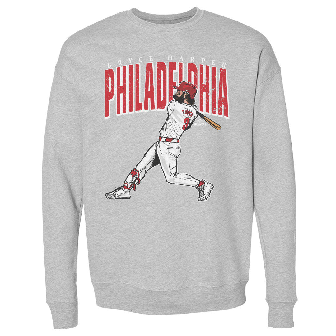 Bryce Harper Men&#39;s Crewneck Sweatshirt | 500 LEVEL