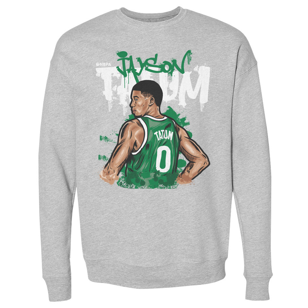 Jayson Tatum Men&#39;s Crewneck Sweatshirt | 500 LEVEL