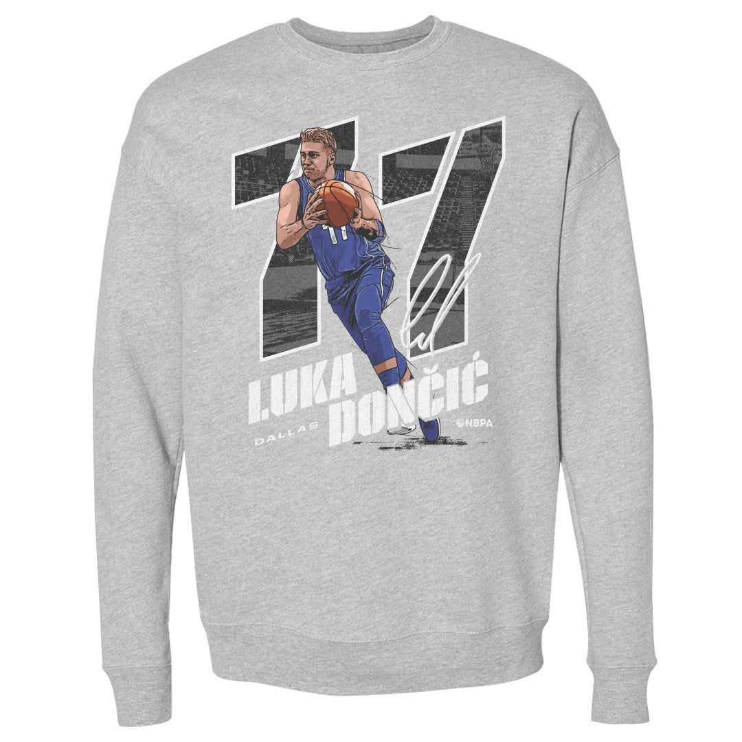 Luka Doncic Men&#39;s Crewneck Sweatshirt | 500 LEVEL