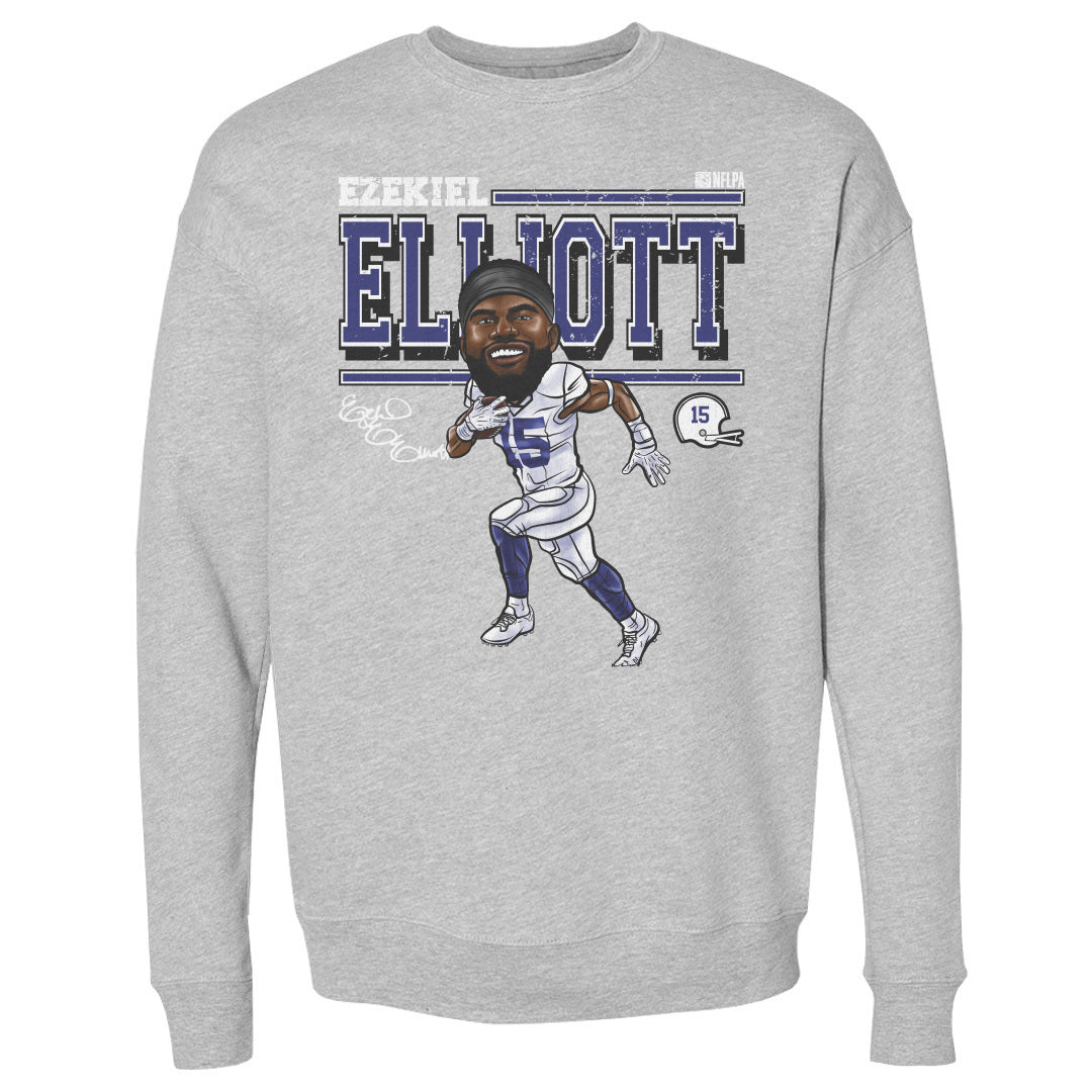 Ezekiel Elliott Men&#39;s Crewneck Sweatshirt | 500 LEVEL