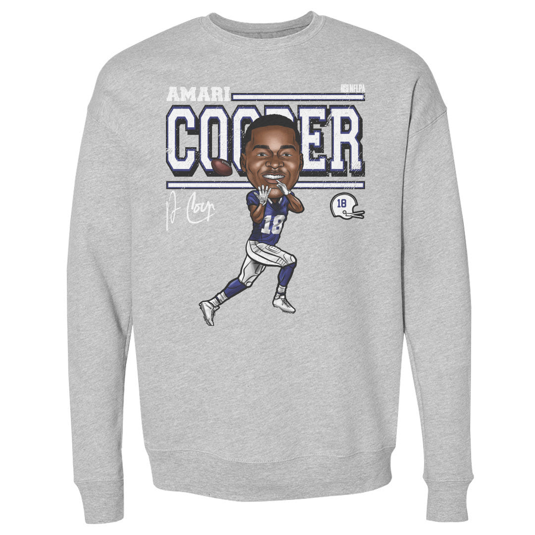 Amari Cooper Men&#39;s Crewneck Sweatshirt | 500 LEVEL