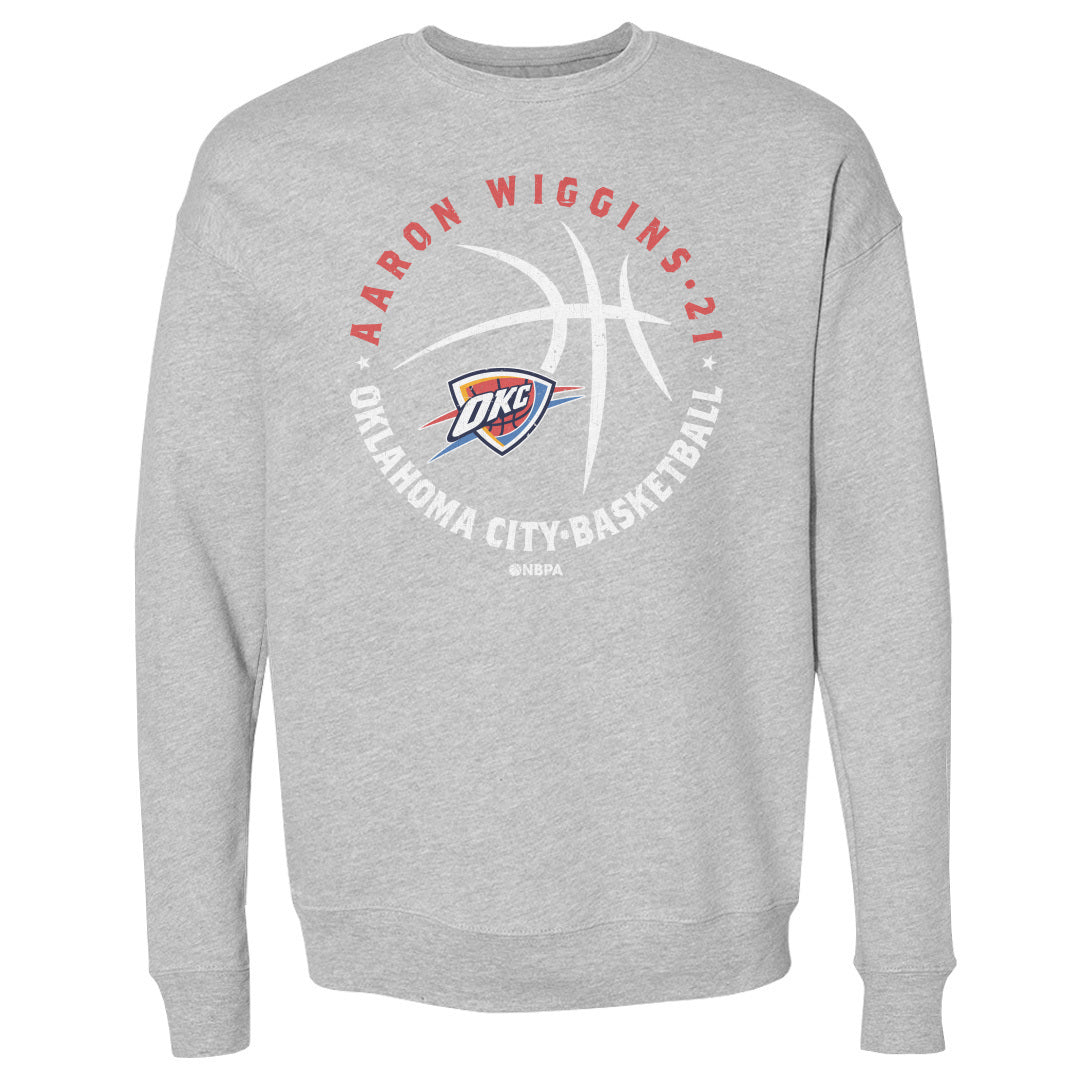 Aaron Wiggins Men&#39;s Crewneck Sweatshirt | 500 LEVEL