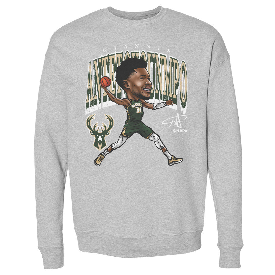 Giannis Antetokounmpo Men&#39;s Crewneck Sweatshirt | 500 LEVEL