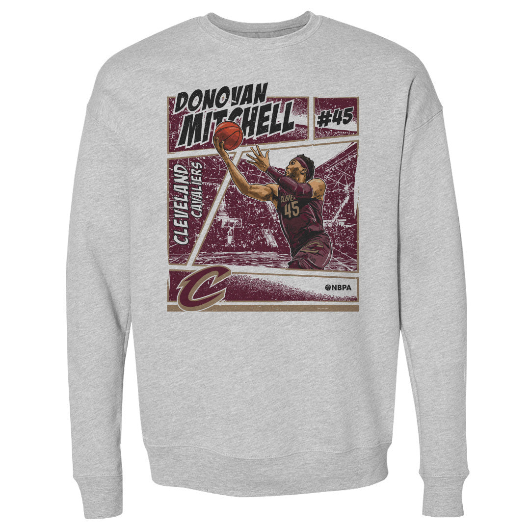 Donovan Mitchell Men&#39;s Crewneck Sweatshirt | 500 LEVEL